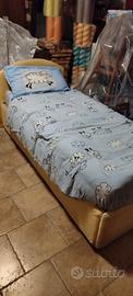 Letto singolo con 2⁰ letto estraibile