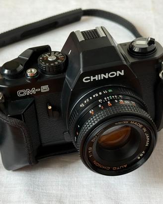 Chinon CM-5 + 50mm f1.9 - Funzionante e Testata