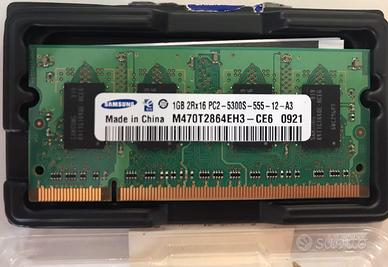 MEMORIA SO DIMM DDR2 SAMSUNG 1GB