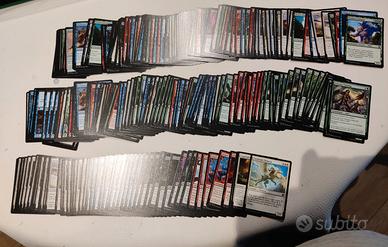 Lotto di circa 250 carte di Magic the Gathering 