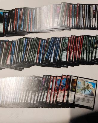 Lotto di circa 250 carte di Magic the Gathering 