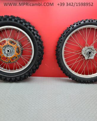 CERCHI ENDURO CROSS KTM SXF 450 2004 2005 SX F 200