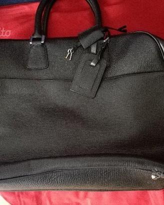 Valigia in pelle weekend Bally