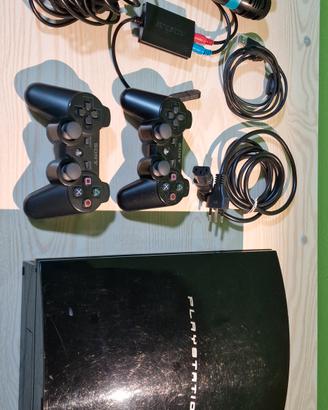 ps3 con 15 giochi e accessori