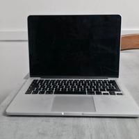 macBook pro retina 13,3, processore i5 2,6ghz