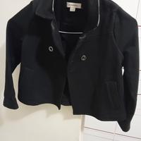 Giacca bimba nera Burberry 