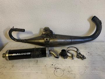 Marmitta malossi curva bassa senza staffa