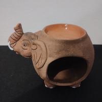 Elefante da collezione brucia incensi