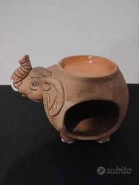 Elefante da collezione brucia incensi