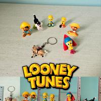 Action Figures Looney Tunes Lotto 7 pezzi