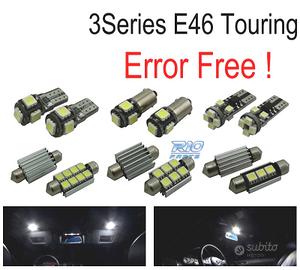 KIT 18 LAMPADE LED INTERNE BMW SERIE 3 E46 WAGON T