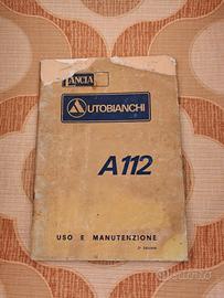 Libro uso manutenzione A112