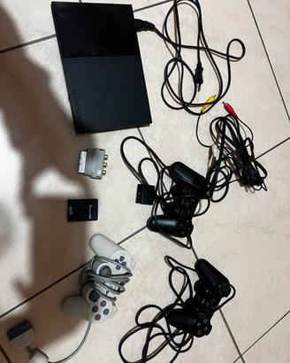 Playstation 2 slim nera