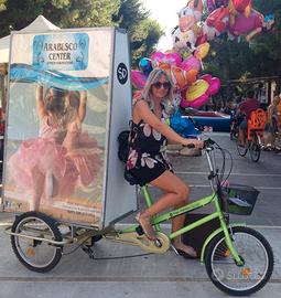 bicicletta pubblicitaria