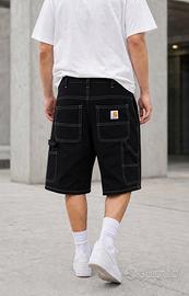 Bermuda Carhartt Uomo WIP Jeans Corti Denim