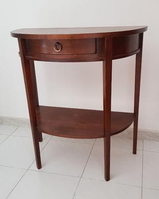 Consolle in legno vintage stile arte povera