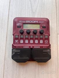 pedaliera B1 four zoom multi effects processor
