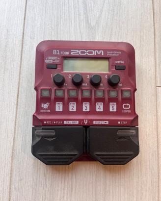 pedaliera B1 four zoom multi effects processor
