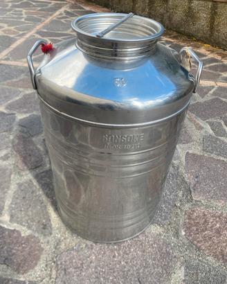 Fusto per olio in acciaio 50 litri