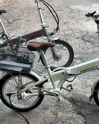 2 Bici elettrice porghevoli