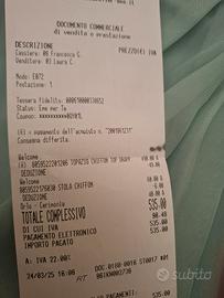 abito da cerimonia modello topazio 