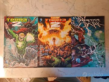Terra 2 11 13 + Justice League Dark 5 RW Lion DC