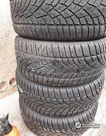 4 gomme invernali 255 40 18 e 225 45 18 dunlop