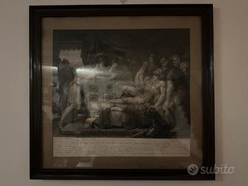 Coppia di stampe ‘800 con cornici originali