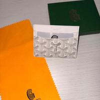 Porta carte goyard bianco