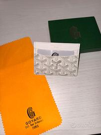 Porta carte goyard bianco