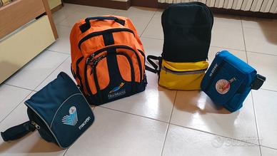 Set Zainetti Sportivi Bici e Viaggio Nuovi