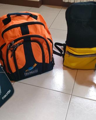 Set Zainetti Sportivi Bici e Viaggio Nuovi