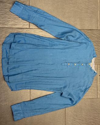 Camicia Uomo Cotton & Silk - Colletto Coreana