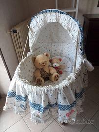 Culla  della Chicco in vimini (Arredo)