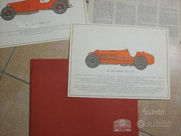 Disegni Originali Alfa Romeo auto anni 20/30