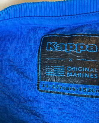 Felpa corta ragazzina Kappa 11/12 anni