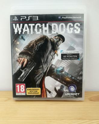 gioco Watch Dogs per ps3 video gioco pal play 3