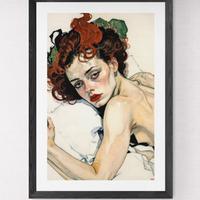 Poster Artistico  stile espressionista