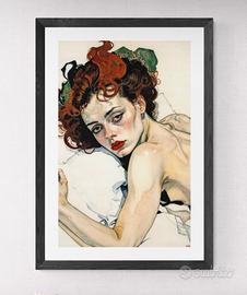 Poster Artistico  stile espressionista