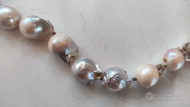 Collana Perle Barocche naturali