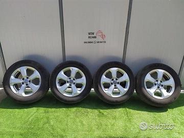 Kit 4 cerchi in lega da 17 jeep compass 2.0 4x4
