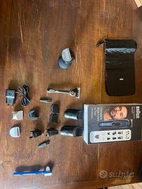 Braun rasoio elettrico multigroom serie 7