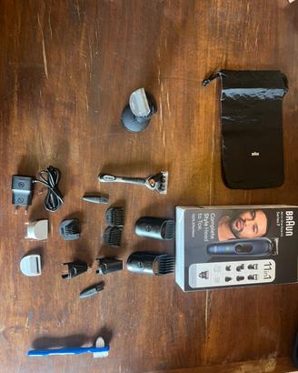 Braun rasoio elettrico multigroom serie 7