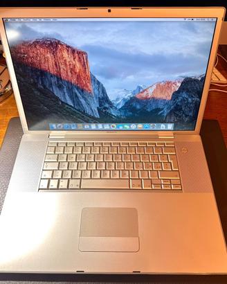 Macbook Pro 17’’ inch nvidia