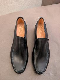 Scarpa Mocassino Bassetto Made in Italy Nera