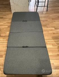 Letto pieghevole salvaspazio 80x190