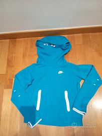 Felpa NIKE azzurra collo alto - M junior
