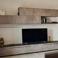 Parete attrezzata modulare grigio