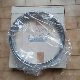 TUBO RAME CROMATO MT 5 - Ø 10