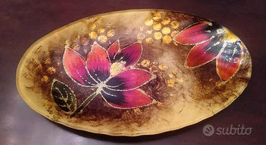 Vassoio in vetro di Murano